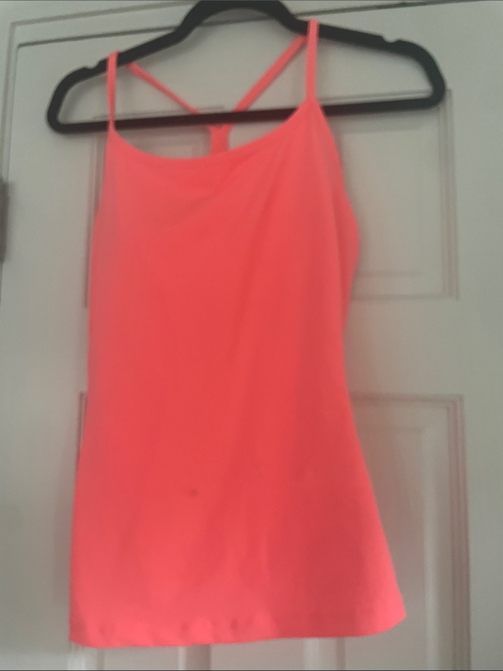 Old Navy Neon Coral Strappy Tank